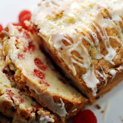 Easy Raspberry Lemon Bread