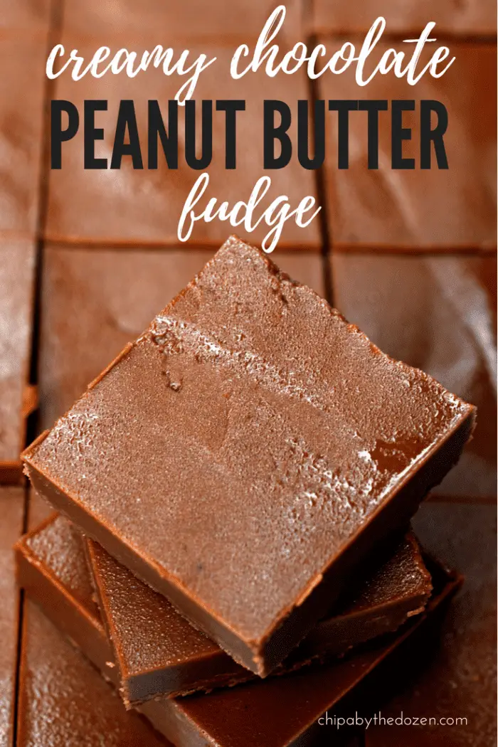 Creamy Chocolate Peanut Butter Fudge