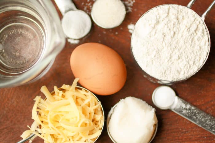 ingredients for Bolivian Cheese Empanadas