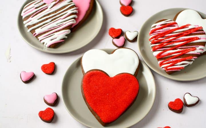 Galletas en forma de corazón