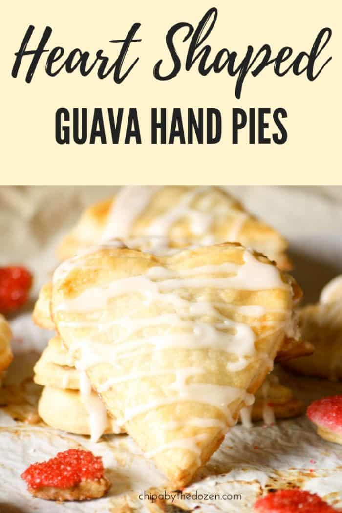 Heart Shaped Guava Hand Pies