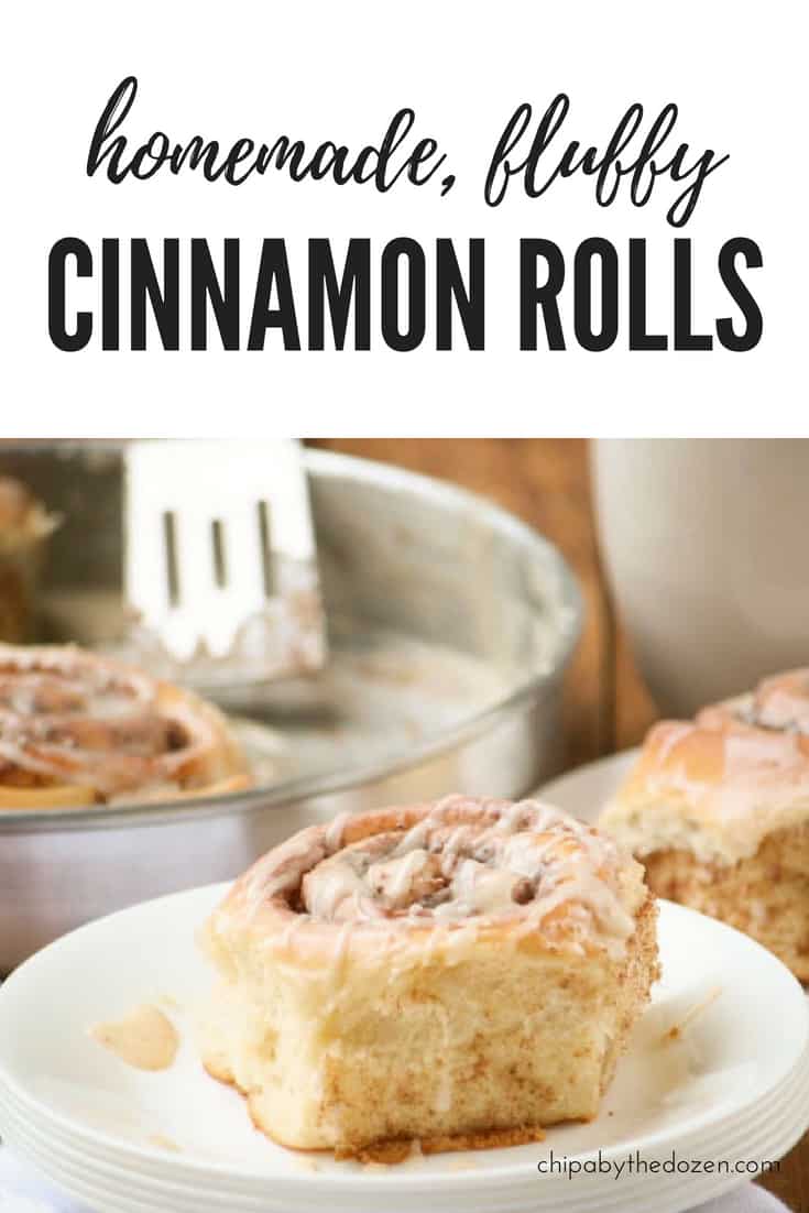 Homemade, Fluffy Cinnamon Rolls - Chipa by the Dozen