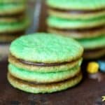 Galletitas de Menta con Relleno de Chocolate