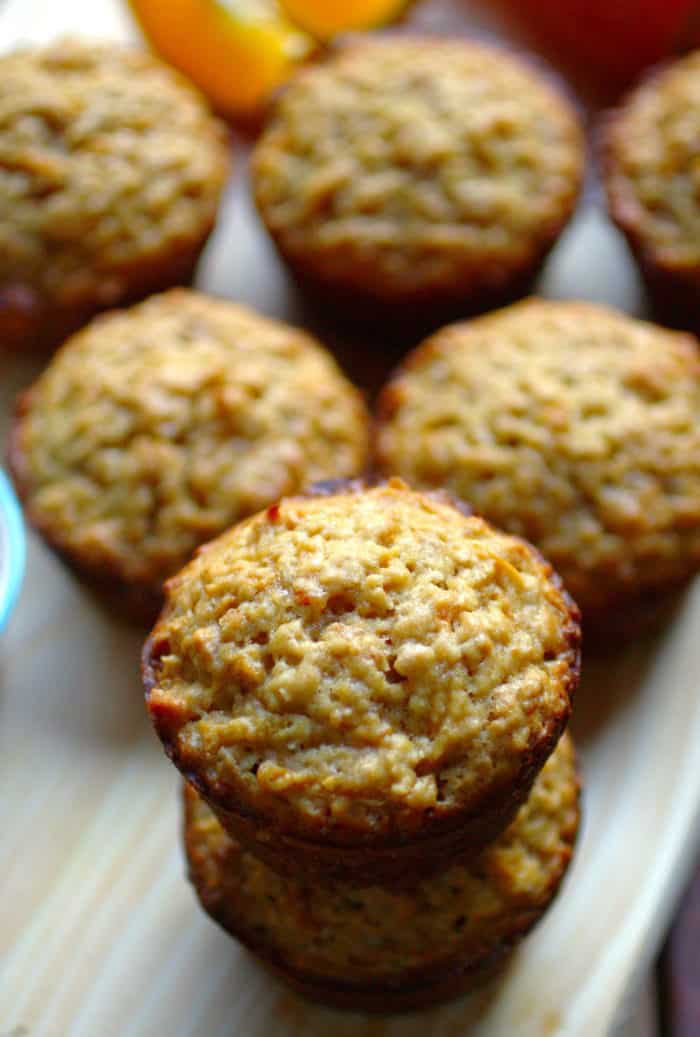 Carrot oatmeal muffins Chipa by the Dozen