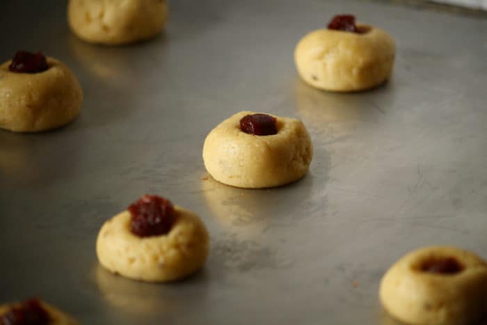 Galletas de anís y mermelada de guayaba