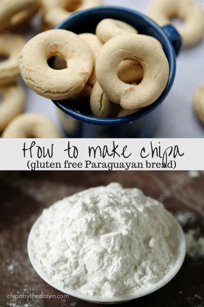 How to make chipa - ingredients pin