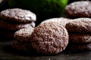Chocolate avocado cookies (dairy-free)