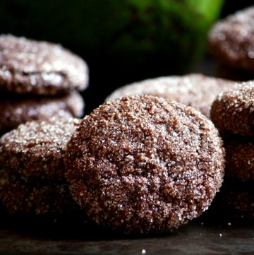 Chocolate avocado cookies (dairy-free)