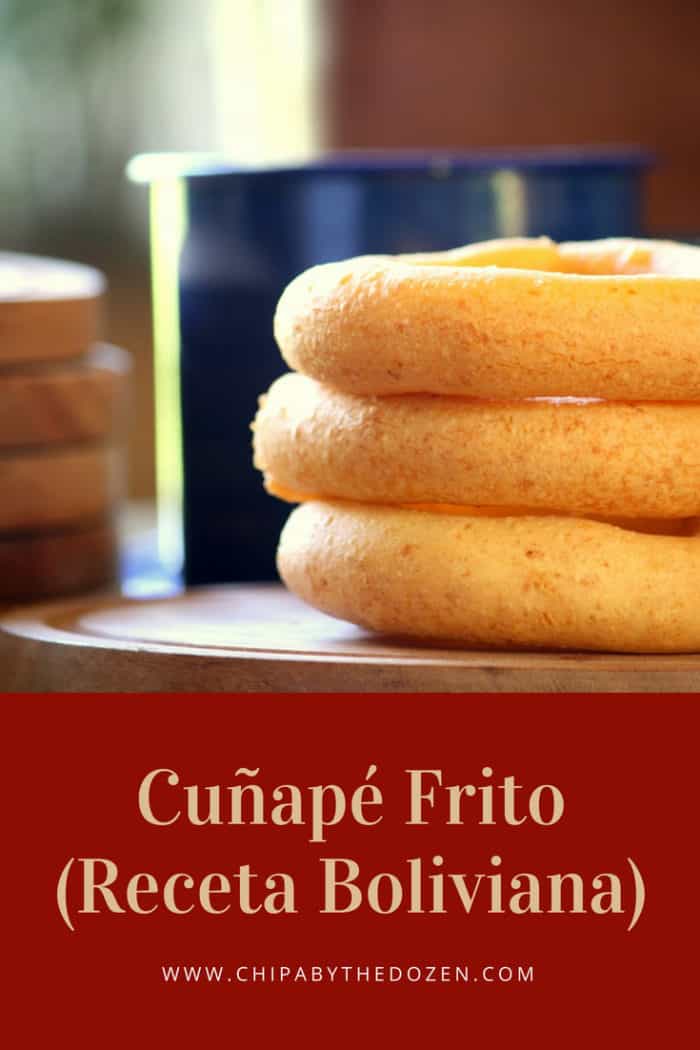 Cuñapé Frito (Receta Boliviana)