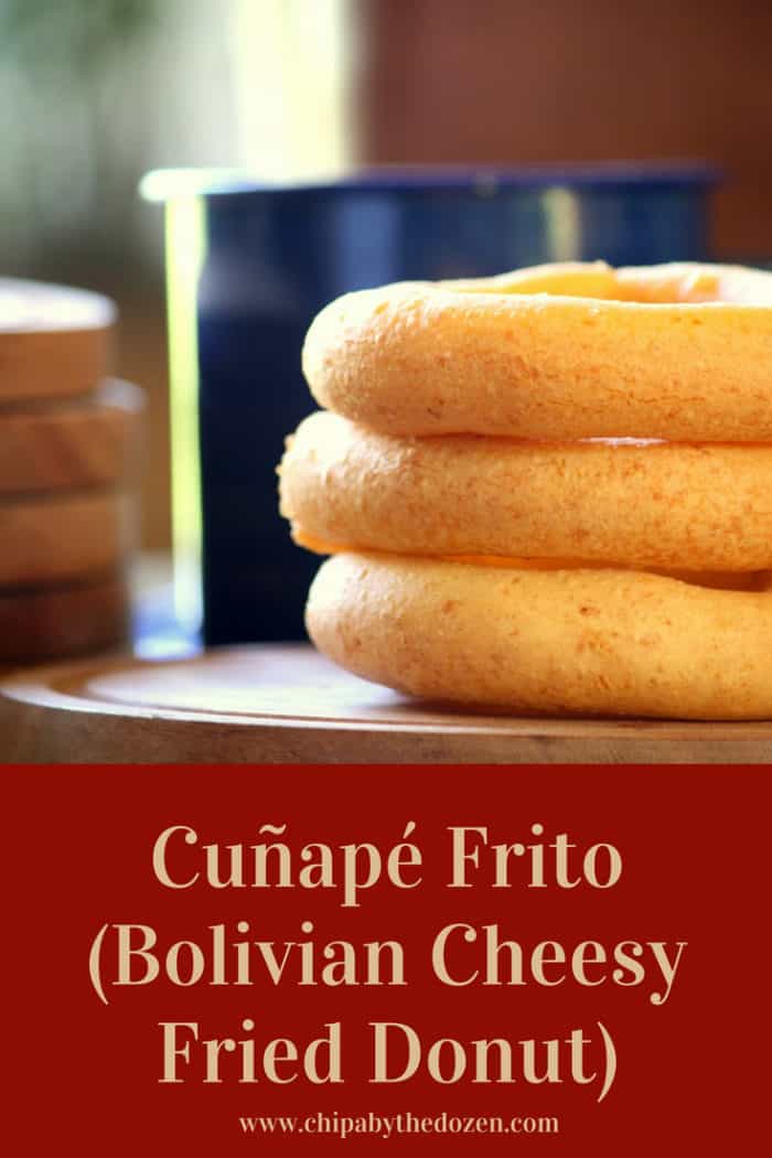 Cuñapé Frito (Bolivian Cheesy Fried Donut)