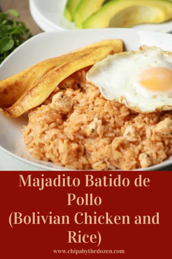 Majadito Batido de Pollo (Bolivian Chicken and Rice)