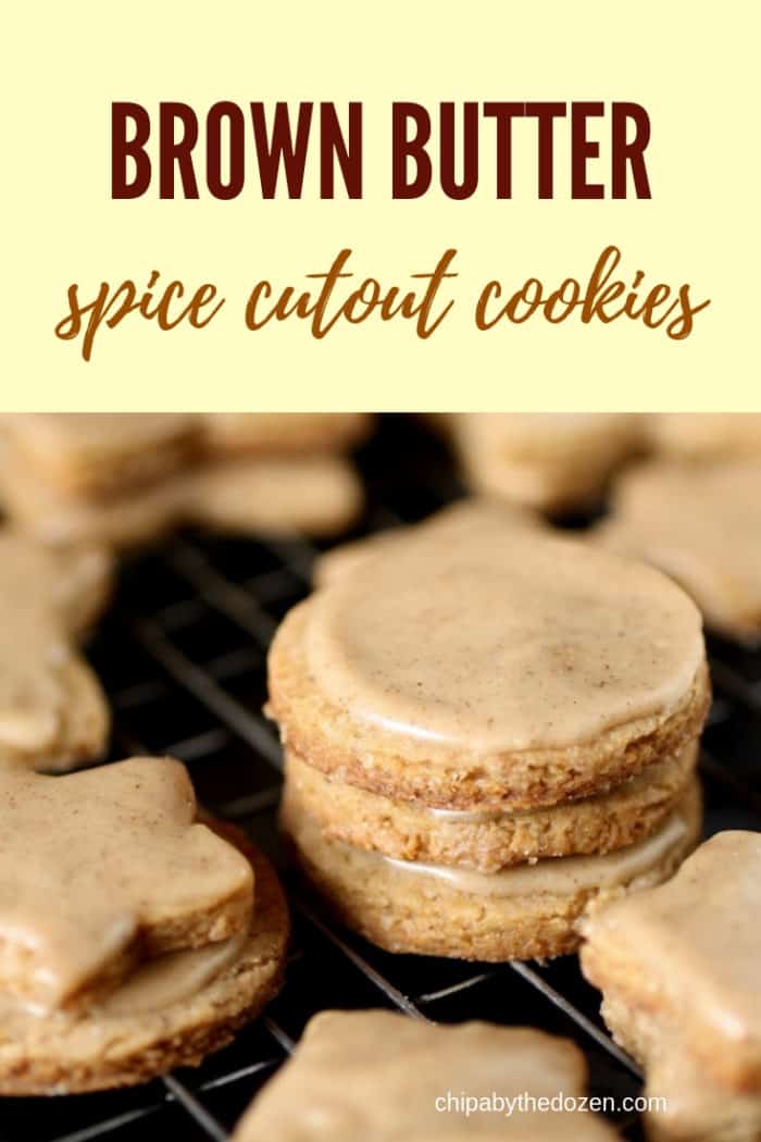 Brown Butter Spice Cutout Cookies