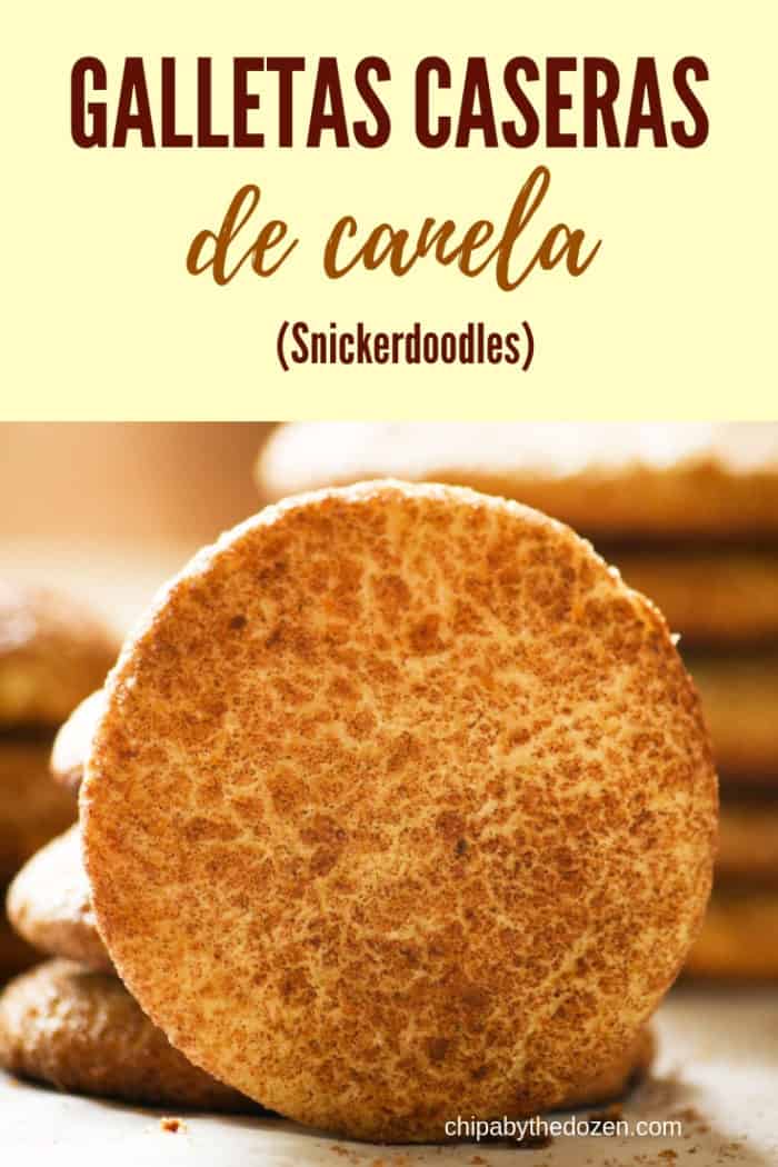 Galletas Caseras de Canela (Snickerdoodles)