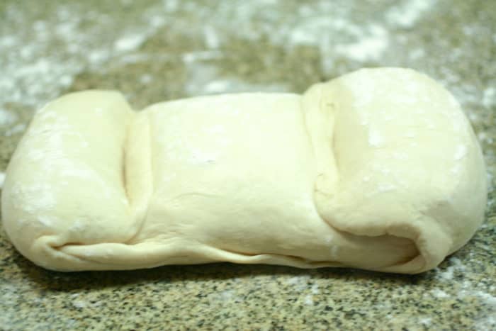 masa doblada para pan en molde
