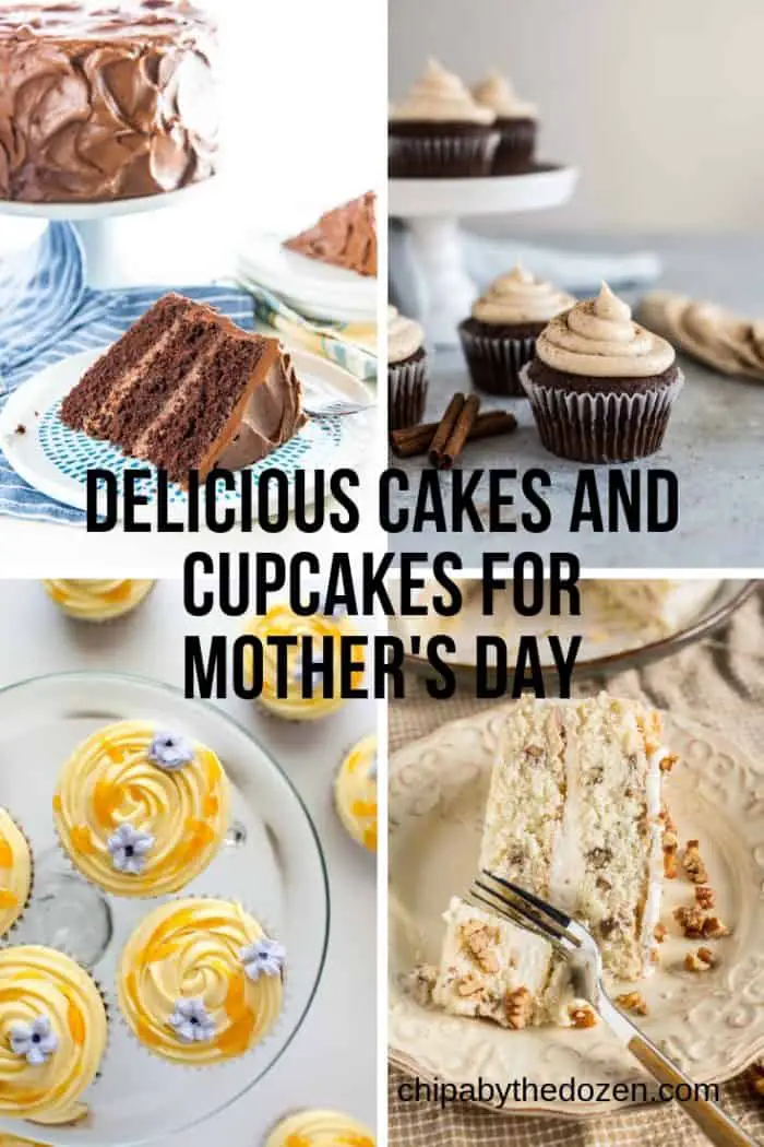 Delicious Cakes and Cupcakes for Mother’s Day