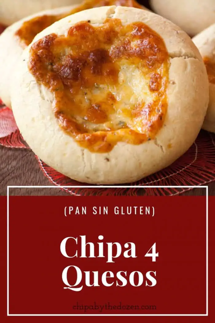 Chipa 4 Quesos (Pan sin Gluten)