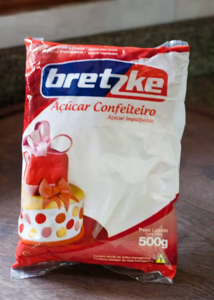 azúcar impalpable en bolsa, marca bretzke