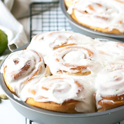 Cardamom - Citrus Cinnamon Rolls