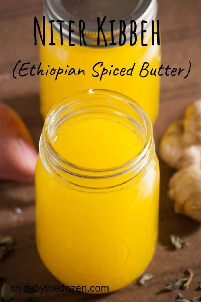 Niter Kibbeh (Ethiopian Spiced Butter)