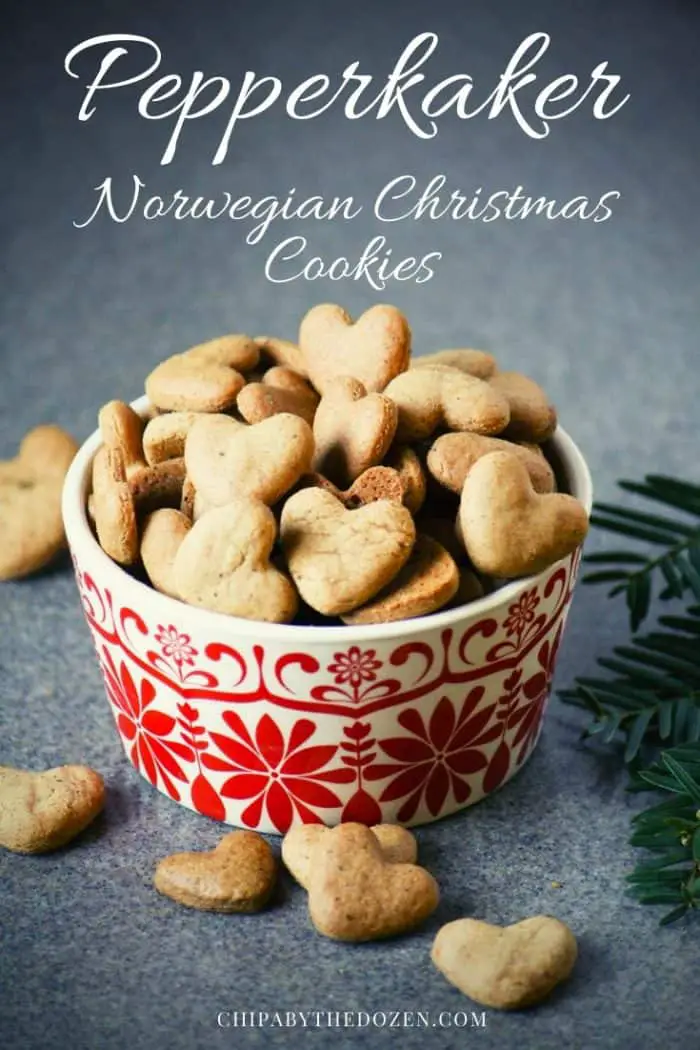 Pepperkaker (Norwegian Christmas Cookies) - Chipa by the Dozen