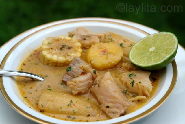 Ecuadorian fish soup