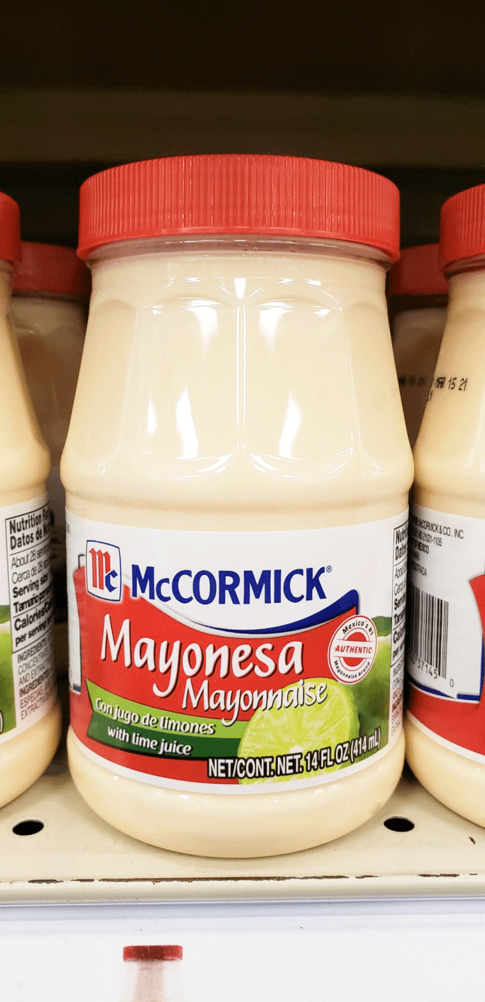 jar of MCCORMICK® MAYONESA (MAYONNAISE) WITH LIME JUICE