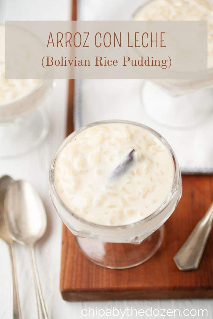 decorative picture of rice pudding