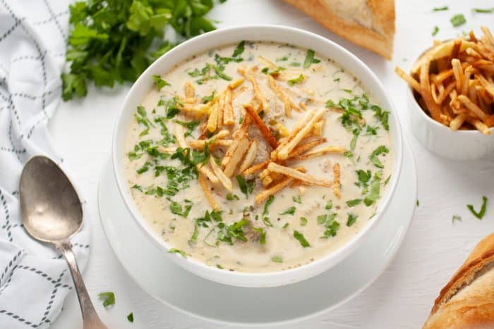 Bolivian traditional peanut soup