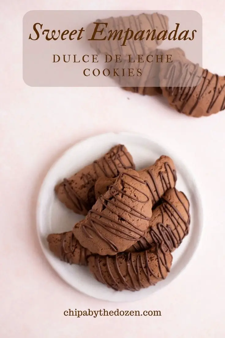 Dulce de leche cookies for Pinterest