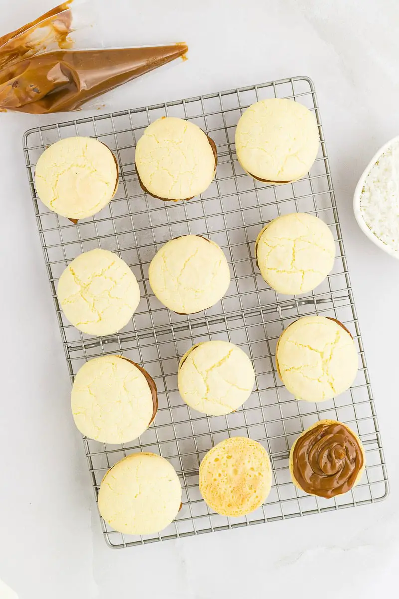 como armar alfajores